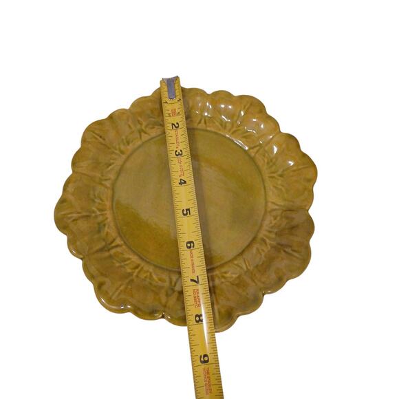 Cabbage Lettuce Turain Serving Bowl Lid Dish Platter Green Ceramic Cottage Farm - Picture 12 of 16